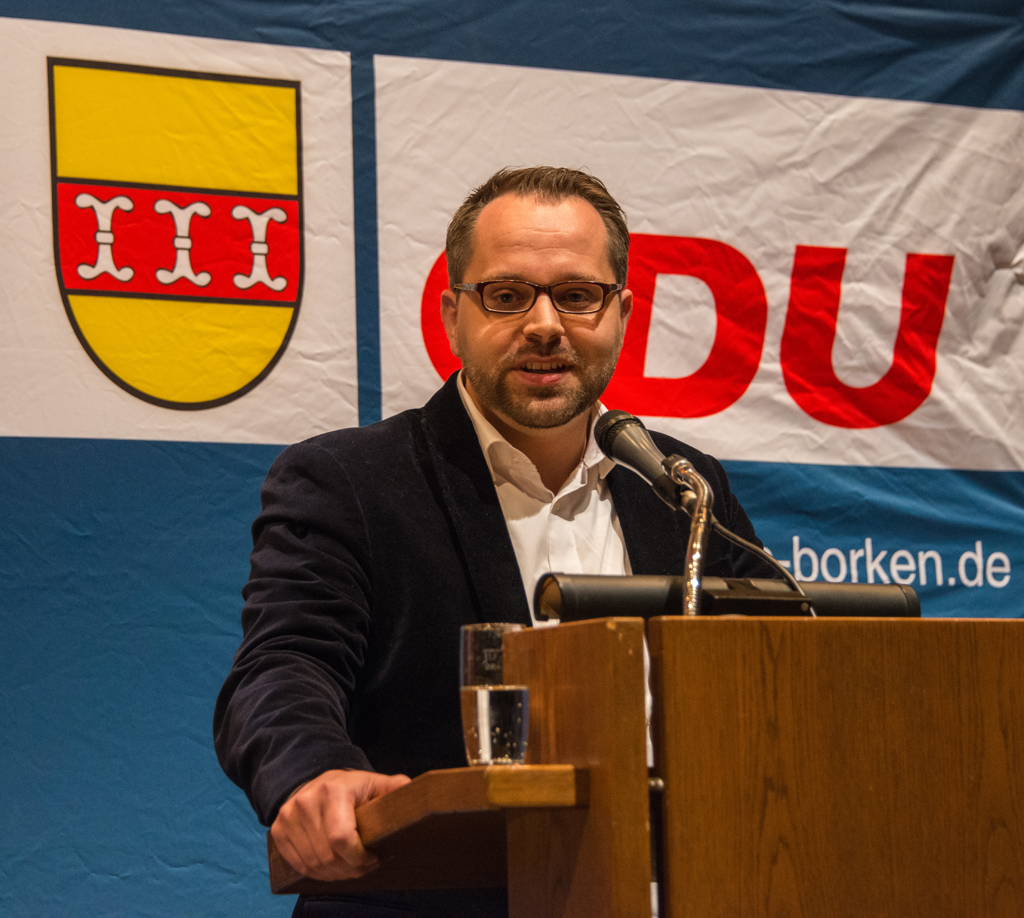 Thomas Kerkhoff geht als Spitzenkandidat der JU bei der Kreistagswahl am 25. Mai ins Rennen